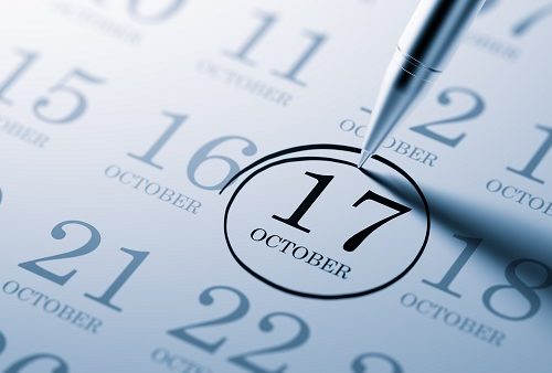 October Extended Due Date Just Around the Corner